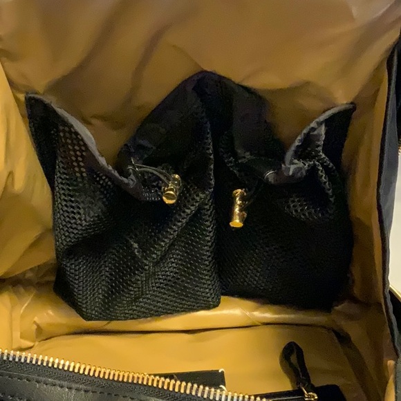 Convertible Backpack/Travel Studio Bag with Decorative Gold Hardware NWOT - Picture 11 of 16